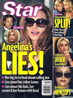 Illustration for article titled Angelina Breaks Promises; Britney Has Secrets, Everyone Wants To Lose Weight